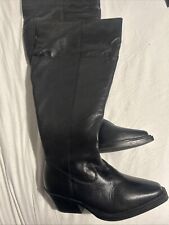 JD Williams Woman’s Wide Fit/ Calf Leather Boots UK8 EU42.