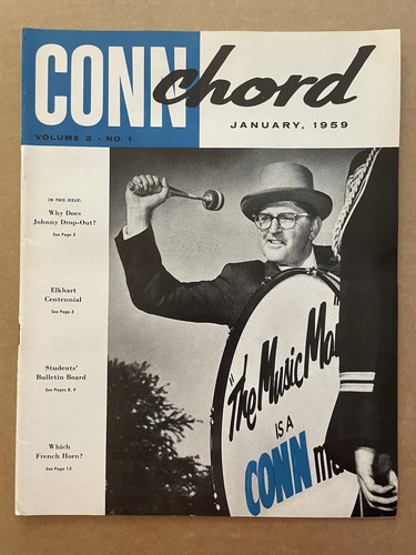 Vintage conn chord magazine - conn,