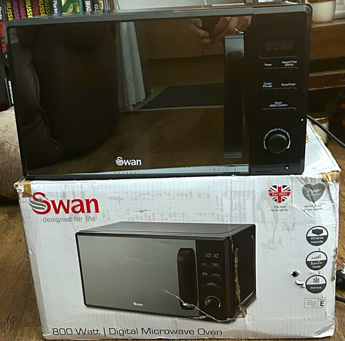 Swan 20l 800w black - swan,