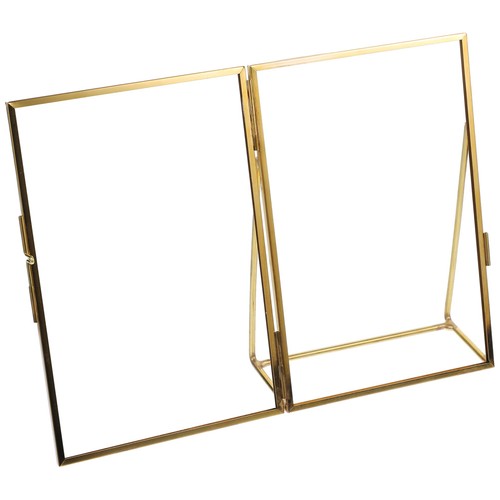 Glass photo holder display - ,