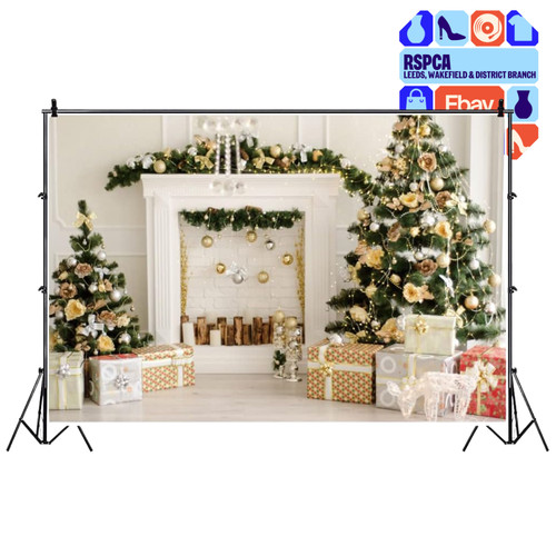 New white christmas tree - white,