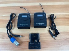 Sennheiser SK100 EK100 EW100 G2 Wireless Transmitter & Receiver + Microphone