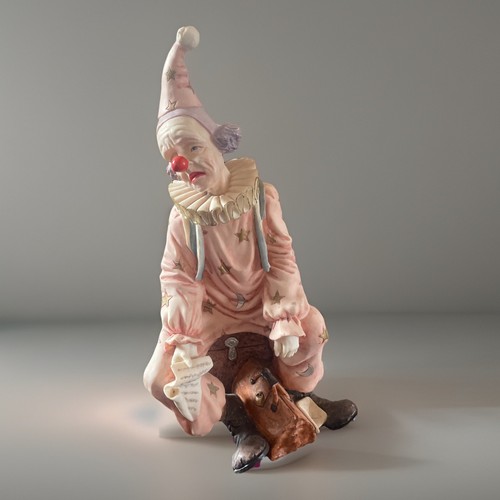 Vtg sad clown figure - vtg, ornament