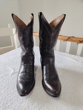 ALVIES 'The lamar' Cowboy Boots Mens U.k Size 9 Brown