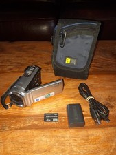 Sony Handycam DCR-SX33E HD Camcorder Digital Video Camera + Case & 4gb SD Card