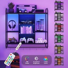 RGB Light Gaming Storage Rack