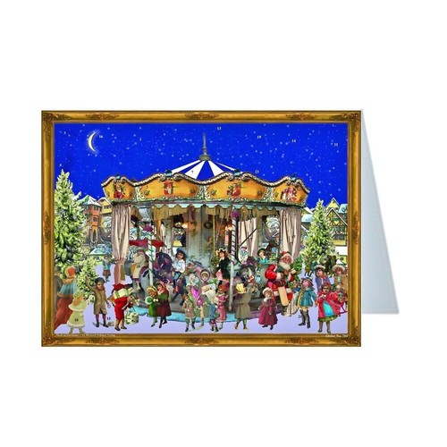 Victorian festive carousel - victorian,