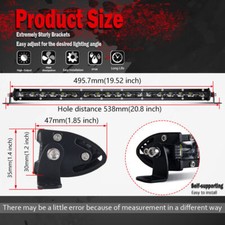 20inch 1200W Led Light Bar