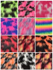 Long Haired Faux Fur Fabric -