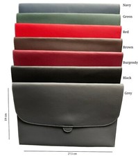 Faux Leather Magazine Folder