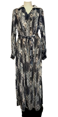 Unbranded blue snakeskin print - blue,