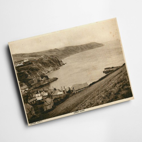 Print vintage cornwall - a6,