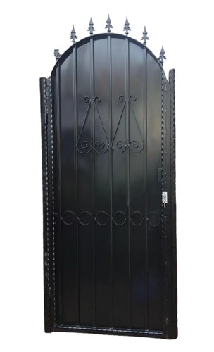 Wrought iron gate metal - iron,