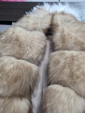 Genuine fox fur suble color