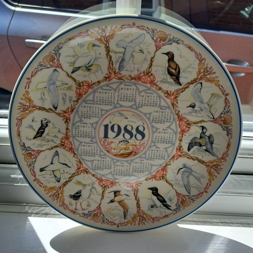Wedgwood calendar birds - wedgwood,