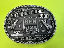 2025 Hesston NFR Rodeo Belt Buckle (Adult size)