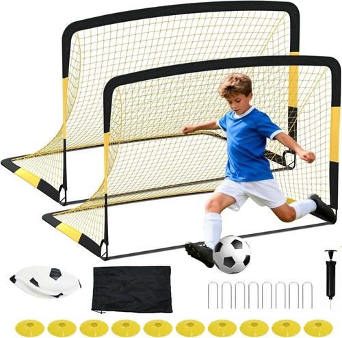 Soccer goals 6x4ft portable - soccer,