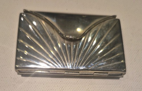 Vintage silver colour - , purse