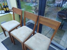 Laura Ashley 6 oak Chairs.