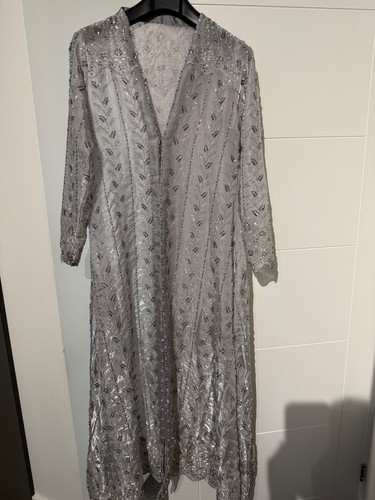 Light grey silver embellished - light, grey/silver