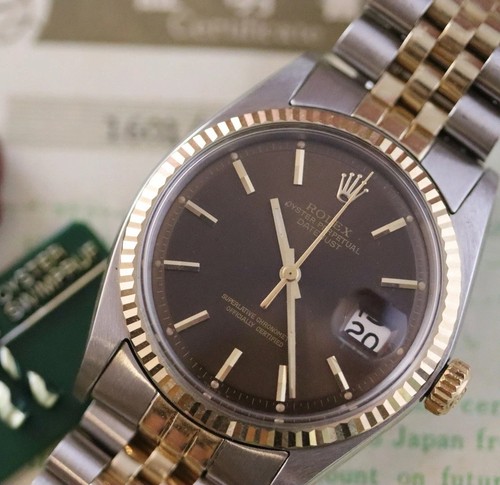 Rolex datejust 36mm - rolex, bi-metal