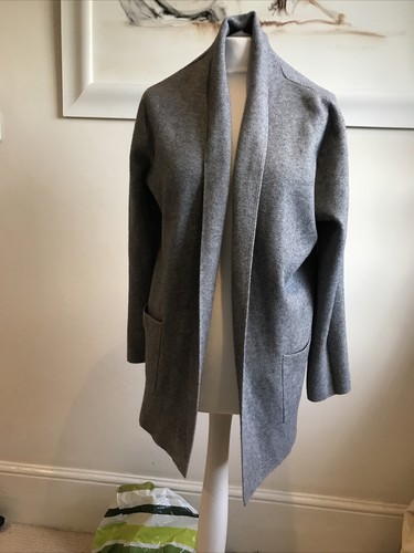 Grey long waterfall wool - waterfall,