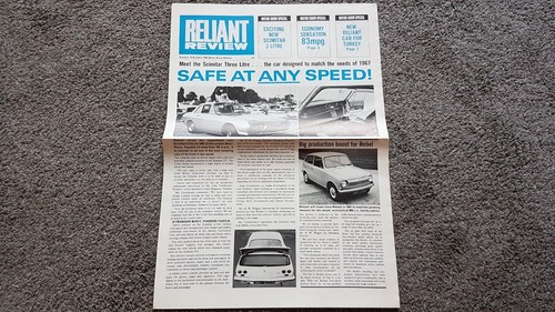 Reliant rebel scimitar review - rebel,