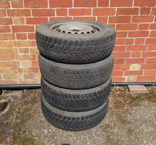 Set of 4 Steel Wheels with Bridgestone Winter Tyres - VW Touran 2007 + others