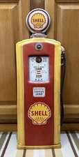 Shell Gas Pump Metal Sign Oil