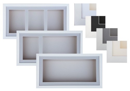 Box white deep wood - 3d, 15"x8"
