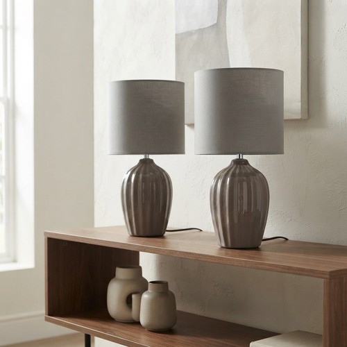 Modern grey ceramic table - ceramic,