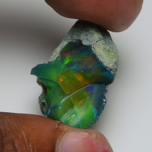 Natural black opal - natural, rough