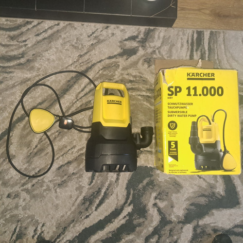 Karcher dirty water - dirty, pump