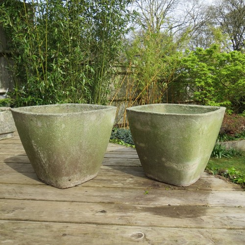Pair large 1970 concrete - 1970, s