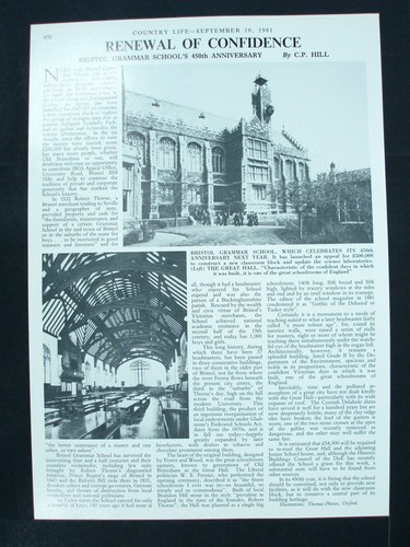 Bristol grammar school 450th - bristol,