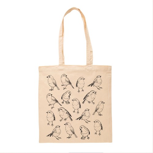 Robin themed tote bag - , eco
