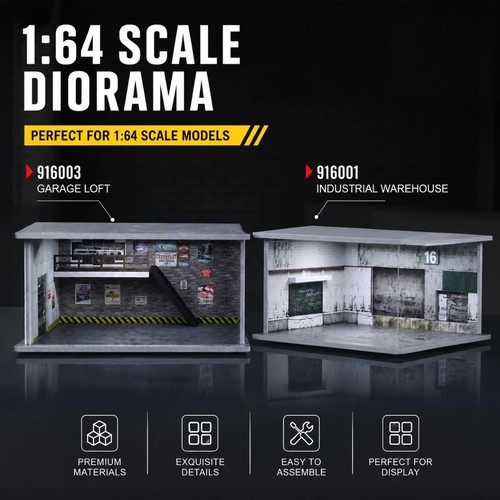 Diorama car display - 1:64,