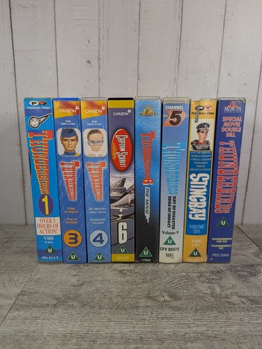 Thunderbirds vhs collection - collection, of