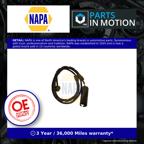 Brake pad wear indicator - wear,