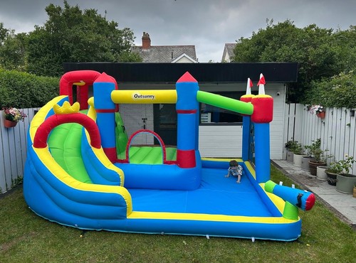 Bouncy castle 1 kids - castle, 6-in-1