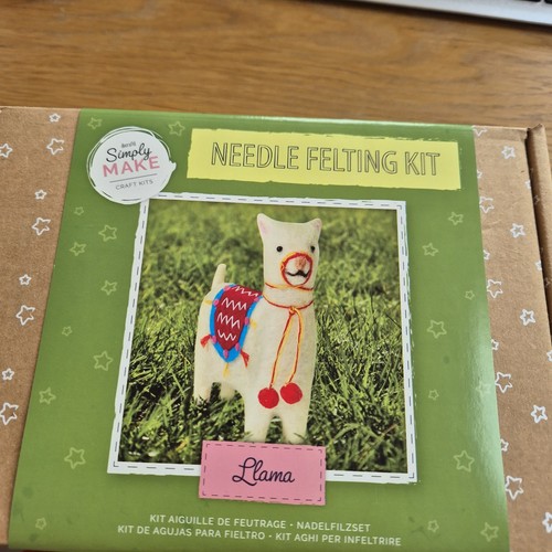 Docrafts llama needle felting - llama,