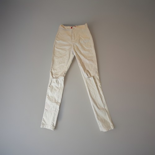 Boohoo white distressed - boohoo,