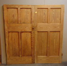 Cupboard Pair Door Doors Alcove Pine Victorian ref 694D (FREE UK POSTAGE)