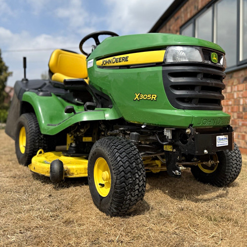 John deere x305r ride - john,