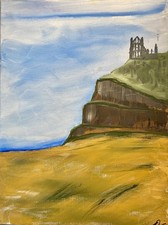 Whitby Abbey Coastal Seascape