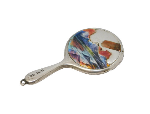 Sterling silver enamel - sterling, &