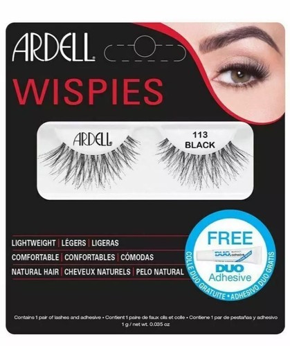 Ardell wispies 113 black - 113,