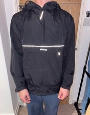 Stussy black half zip