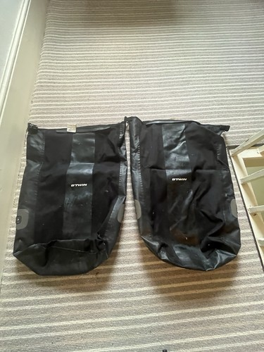 Twin rear double pannier - double, set