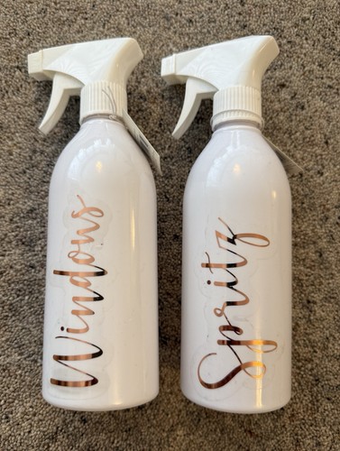 Metallic slogan spray - x2,